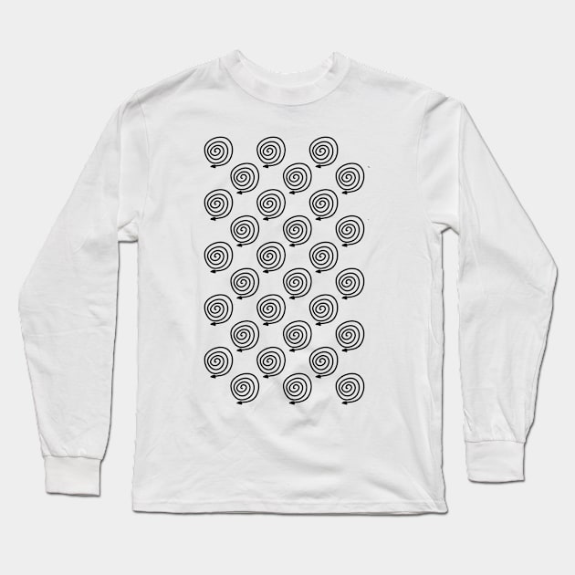 Doodle arrows Long Sleeve T-Shirt by hedehede